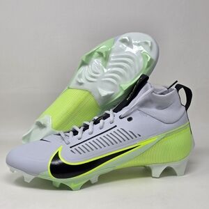 Nike Men Sz 12.5 Vapor Edge Pro 360 2 Cleats Pure Platinum Green DA5456-004 New